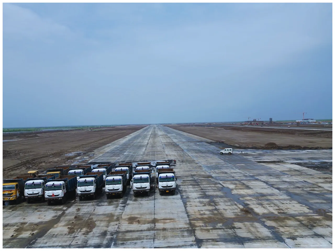 Runway terminal of Dholera International Airport
