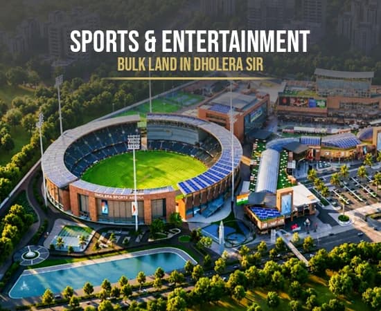 Recreation, Sports and Entertainment land in Dholera SIR