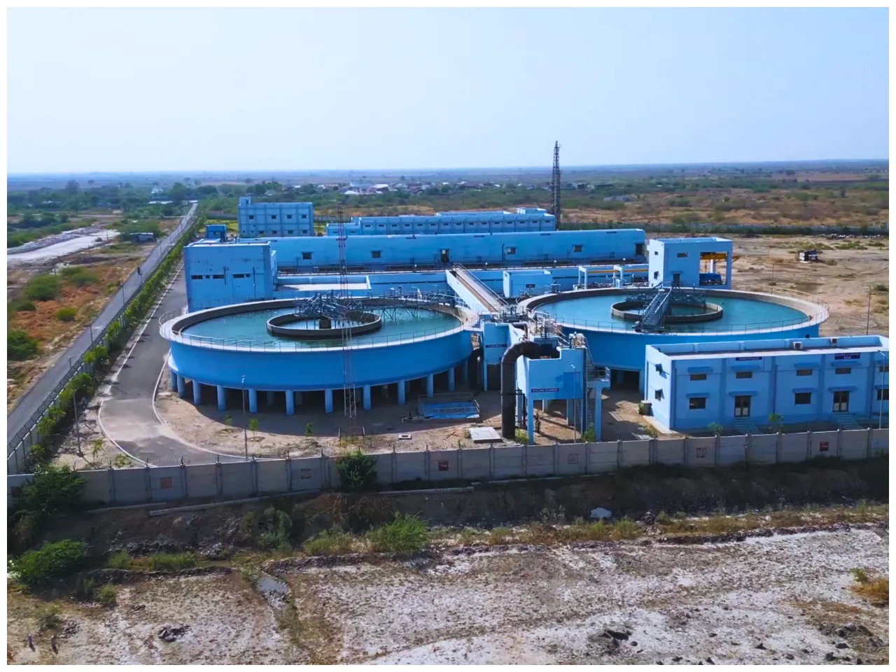 Clean water supply through Water Treatment Plant in Dholera SIR