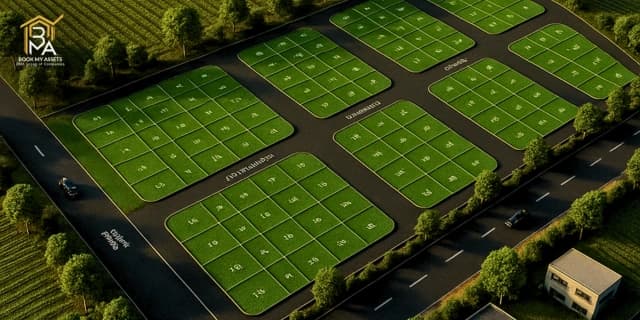 Available investment plots in Dholera