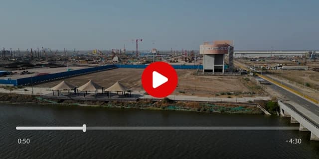 Development progress videos of Dholera