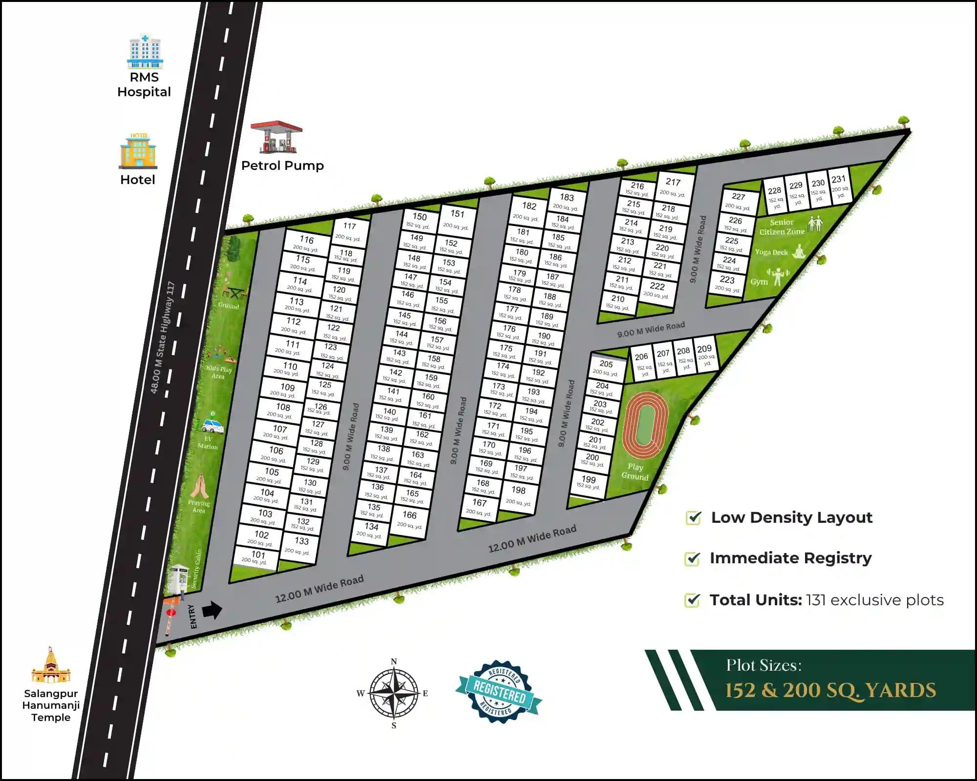 plan layout of westwyn estates