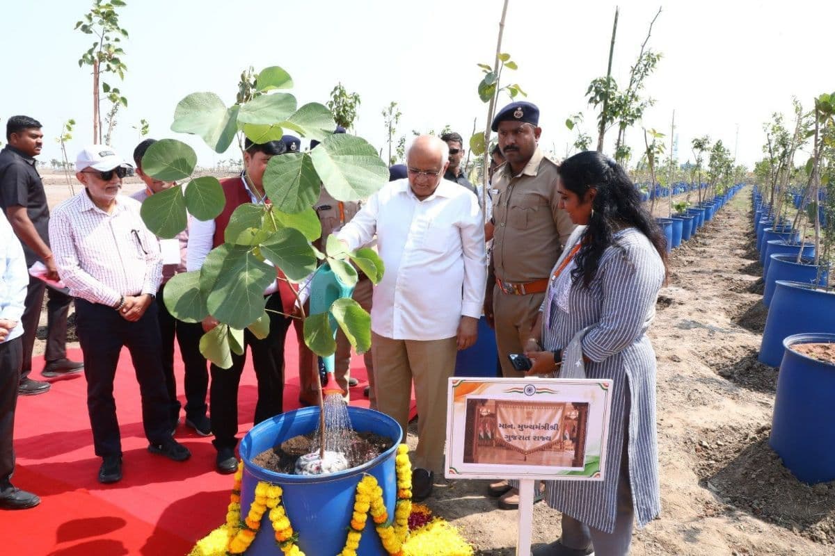 Gujarat CM Reviews Dholera Projects